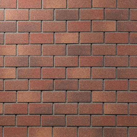Фасадная плитка битумная, Технониколь HAUBERK кирпич Терракотовый купить в Гагарине