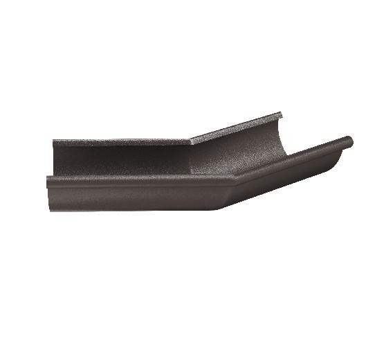 Водосток Aquasistem, Система 150/100 - Угол желоба, наружный 135° RR 32 Тёмно-коричневый matt купить в Гагарине