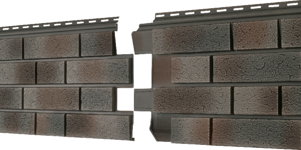 Фасадная панель Ю-пласт Стоун Хаус S-Lock Клинкер Нордик пепел купить в Гагарине