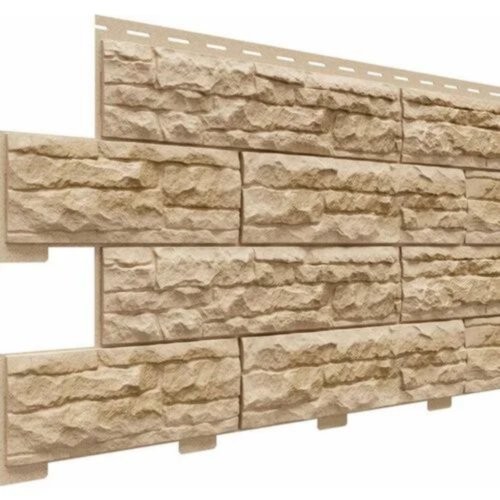 Фасадная панель Скалистый риф Премиум Умбра купить в Гагарине