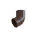 Водосток Альта-Профиль ПВХ – Колено 45 (коричневый) купить в Гагарине