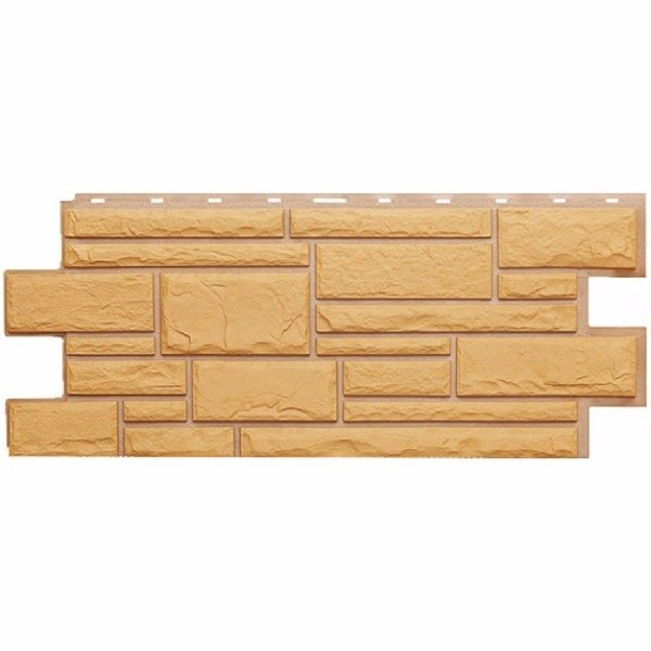 Фасадная панель Техоснастка, Камень Дикий, Бежевый купить в Гагарине