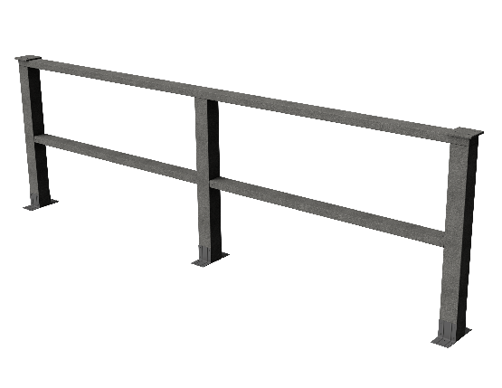 Ограждения декоративное ДПК GRINDERDECO Ковбойская изгородь серый базальт купить в Гагарине