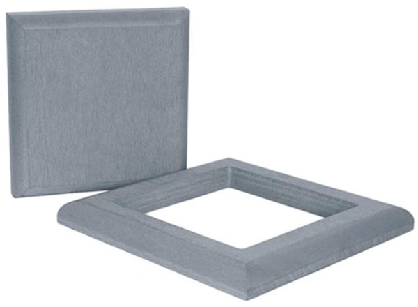 Комплект крышка и юбка ДПК для столба Polivan SINGARAJA серый купить в Гагарине