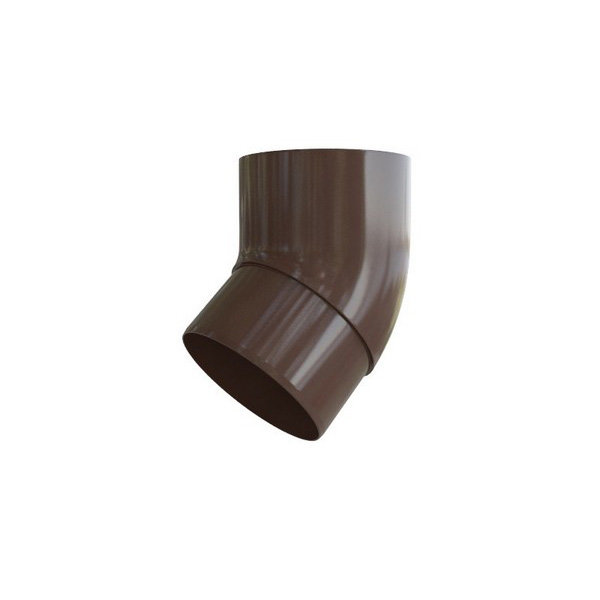 Водосток Альта-Профиль ПВХ – Колено 67 (коричневый) купить в Гагарине