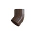 Водосток Альта-Профиль ПВХ – Колено 67 (коричневый) купить в Гагарине