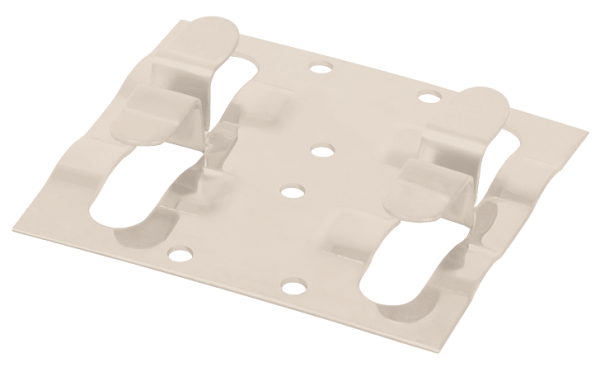 Кляймер рядный Grinder для монтажа наличника белый купить в Гагарине