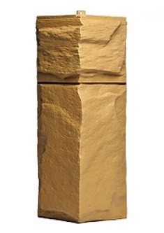 Угол T-Сайдинг-ЭКО-1 Гранит Леон - Крем купить в Гагарине