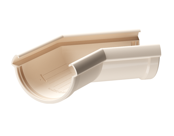 Угол желоба 135° Docke Lux ПВХ Латте купить в Гагарине