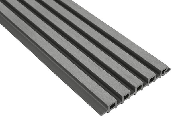 Панель универсальная ДПК Outdoor 3D шлифованная серая купить в Гагарине