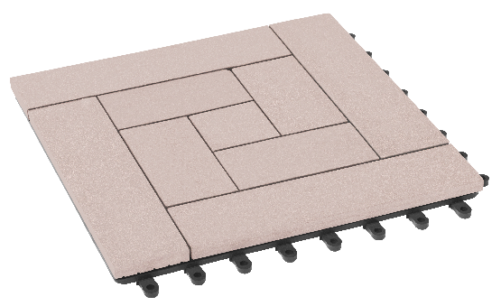 Модульный паркет ДПК GRINDERDECO Люкс 10 Выбеленный дуб купить в Гагарине