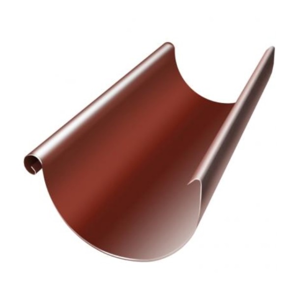 Водосток Grand Line 125x90 – Желоб 3м RAL 8004 купить в Гагарине