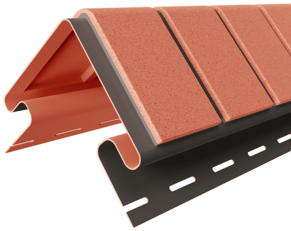 Угол наружный «Кирпич прокрашенный», Красный купить в Гагарине