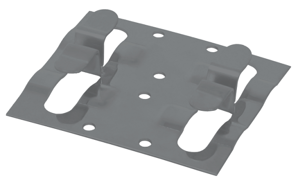 Кляймер рядный Grinder для монтажа наличника серый купить в Гагарине