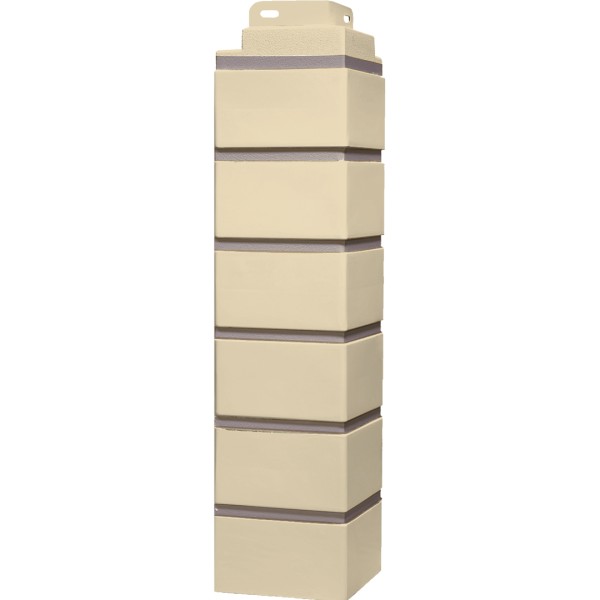 Угол наружный Fineber «Кирпич клинкерный» Желтый купить в Гагарине