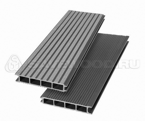Террасная доска из ДПК SW Ulmus «SaveWood» графит купить в Гагарине
