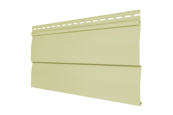 Виниловый сайдинг Tecos - корабельный брус, светло-желтый  купить в Гагарине