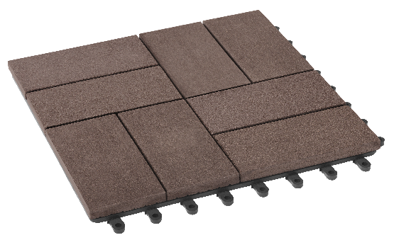 Модульный паркет ДПК GRINDERDECO Люкс 9 Шоколад купить в Гагарине