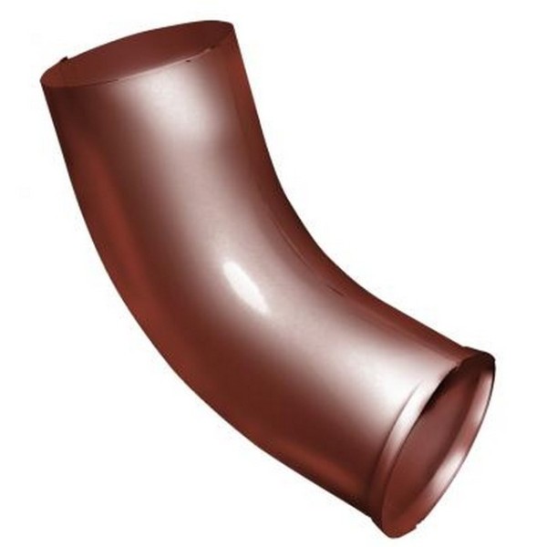 Водосток Grand Line 125x90 – Колено сливное RAL 8004 купить в Гагарине