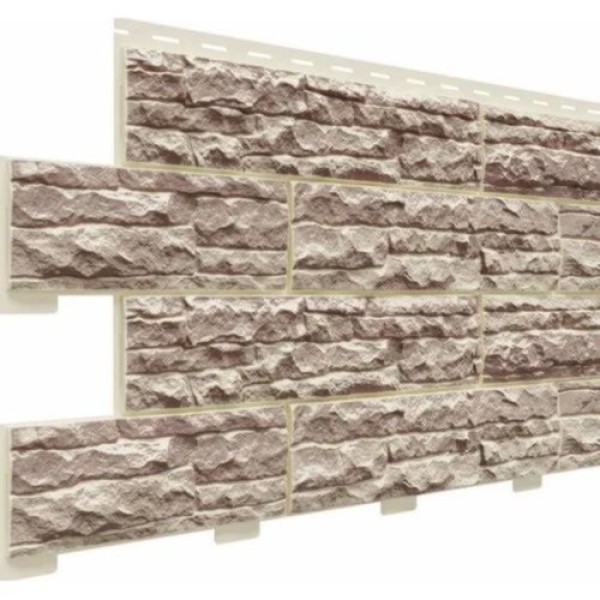 Фасадная панель Доломит Скалистый риф Люкс Коралл купить в Гагарине