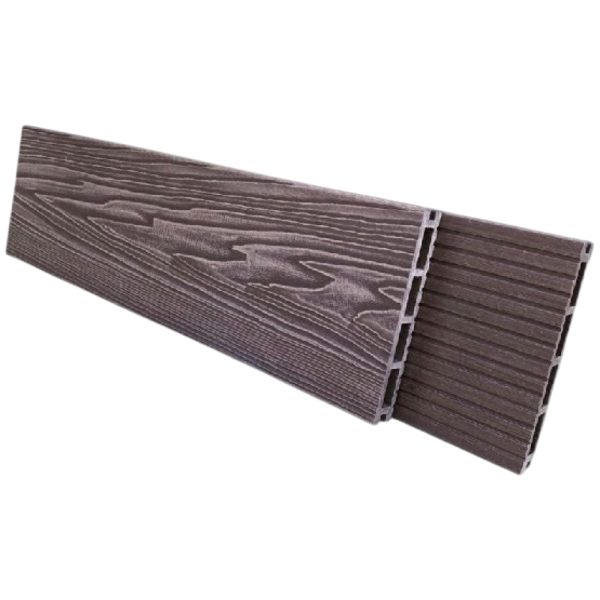 Террасная доска NanoWood Comfort 3D тиснение + вельвет Венге купить в Гагарине