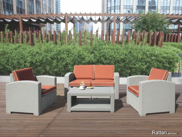 Уличные диваны и кресла коллекции Rattan Premium 4 купить в Гагарине