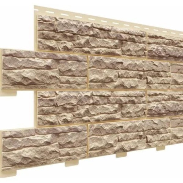 Фасадная панель Доломит Скалистый риф Люкс Янтарь купить в Гагарине