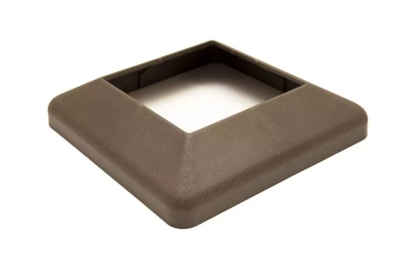 Крышка нижняя ПВХ для столба Deckart 125х125 Венге купить в Гагарине