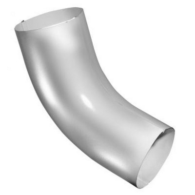 Водосток Grand Line 125x90 – Колено трубы RAL 9003