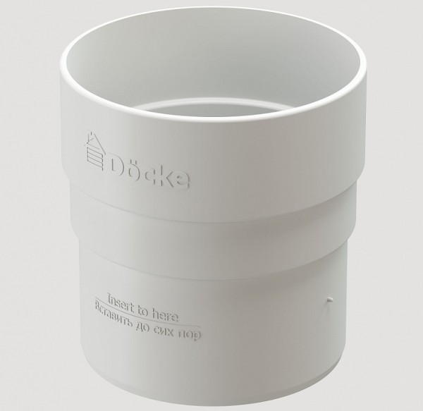 Муфта соединительная ПВХ Docke STANDART пломбир купить в Гагарине