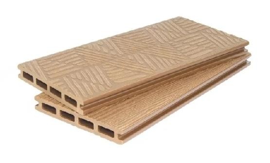 Террасная доска ДПК POLIVAN GROUP 3D+3D NEW пустотелая двухсторонняя DENPASAR Песочный купить в Гагарине