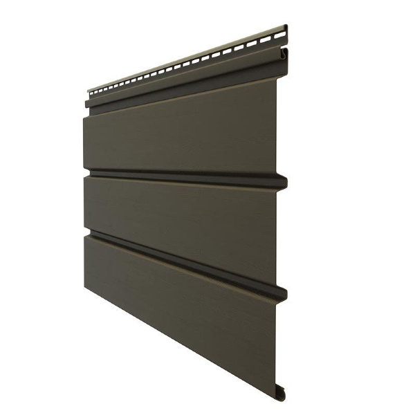 Софит сплошной коричневый без перфорации купить в Гагарине