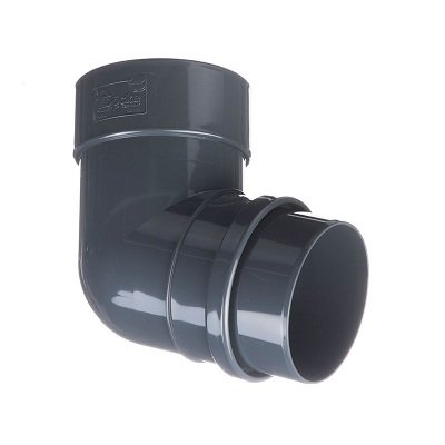 Колено 72° Docke Lux ПВХ - Графит купить в Гагарине