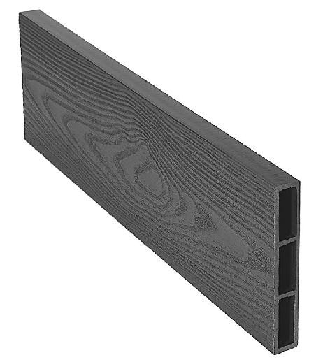 Доска для грядок и клумб из ДПК NauticPrime, 25х150х2950 серый купить в Гагарине