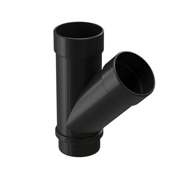 Тройник 45° Docke Lux ПВХ - Карбон купить в Гагарине