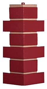 Угол T-Сайдинг - Кирпич Модерн Красный купить в Гагарине