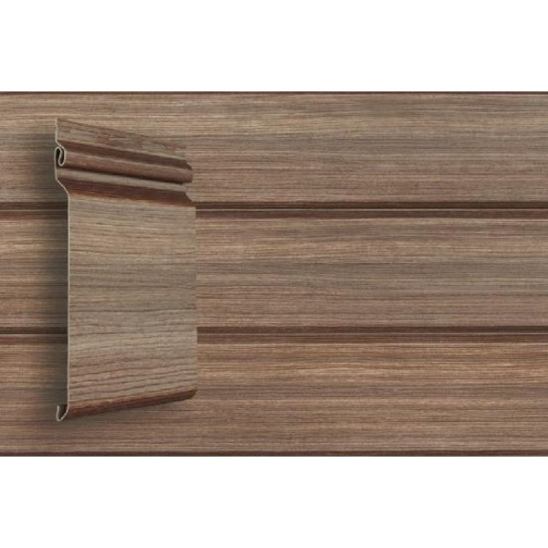 Виниловый сайдинг Grand Line Natural-Брус Tundra - Кедр купить в Гагарине