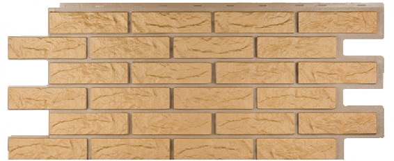 Фасадная панель Техоснастка, Лондон Брик, Бежевый купить в Гагарине