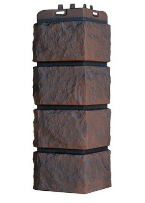 Угол наружный Grand Line Колотый Камень Трюфель, Шов чёрный купить в Гагарине