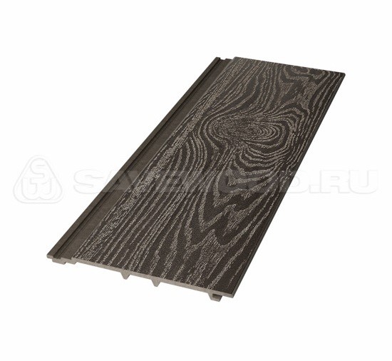 Сайдинг из дпк savewood sw-cedrus тангенциальный распил темно-коричневый купить в Гагарине
