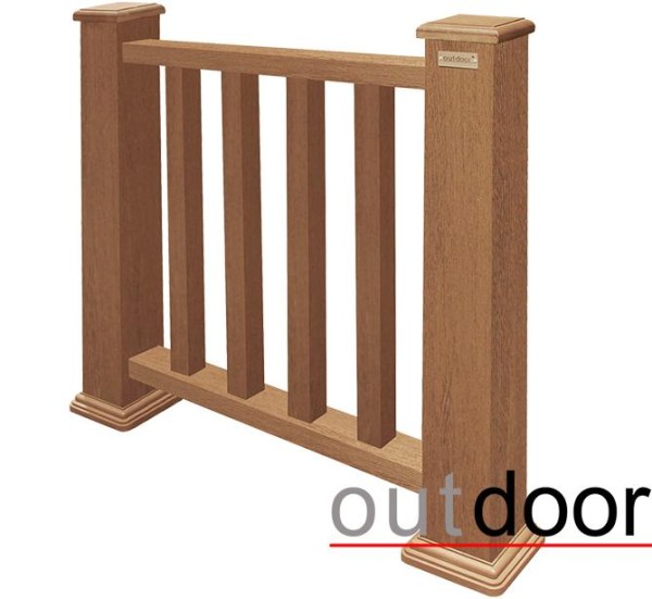 Ограждение из ДПК Outdoor Классик 3D STORM дуб купить в Гагарине