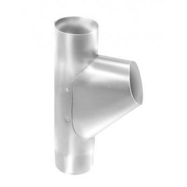 Водосток Grand Line 125x90 – Тройник RAL 9003 купить в Гагарине