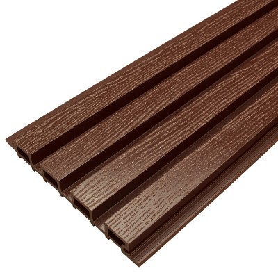 Фасадная доска из ДПК Faynag Wood Рейка Шоколад