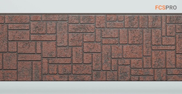 Фиброцементные панели FCS Simple АА5 (под камень) купить в Гагарине
