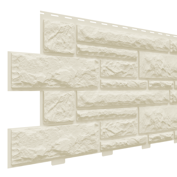 Фасадные панели «Доломит», Слоновая-кость купить в Гагарине