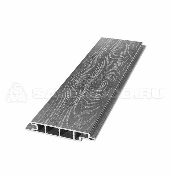 Террасная доска из ДПК SW Padus тангенциальный распил «SaveWood» пепельный купить в Гагарине