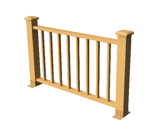 Ограждения декоративное ДПК GRINDERDECO Альма 1500 со скрытым крепежом песчаник купить в Гагарине