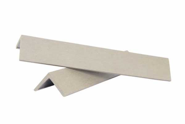 Уголок ДПК завершающий шлифованный SINGARAJA белый купить в Гагарине