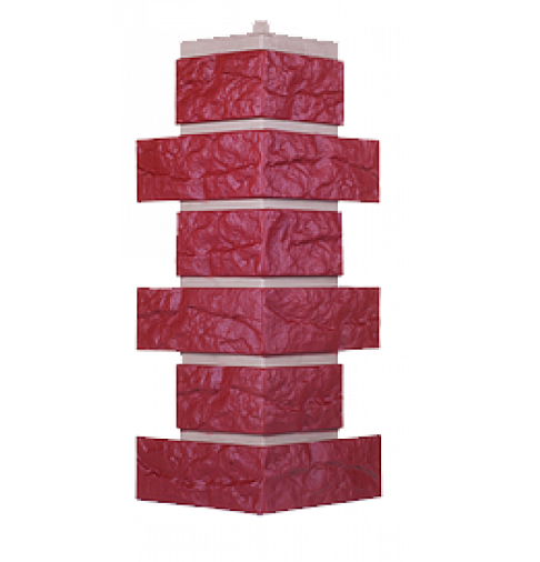 Угол T-Сайдинг-Кирпич Лондон Брик Красный купить в Гагарине