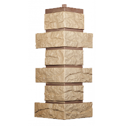 Угол T-Сайдинг-Кирпич Лондон Брик Желтый купить в Гагарине